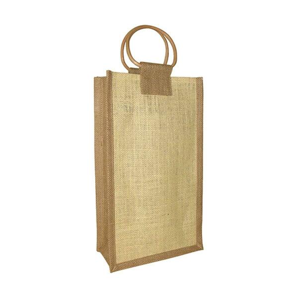 Bella Vita Jute Bottle Bags Neutral J2NEUTRAL